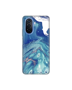 Torbica Silikonska Print za Huawei Y70/Y70 Plus Blue Marble - 8018885