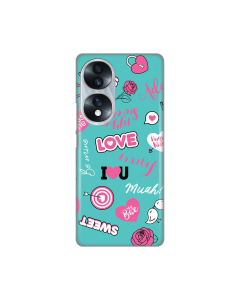 Torbica Silikonska Print za Huawei Honor 70 Love - 8019182