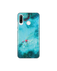 Torbica Silikonska Print za Huawei P30 Lite Marbel Sky - 8018642