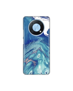 Torbica Silikonska Print za Huawei Y90 Blue Marble - 8019202