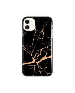 Torbica Silikonska Print za iPhone 11 6.1 All Black - 8019013