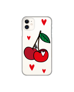 Torbica Silikonska Print za iPhone 11 6.1 Cherry - 8019015