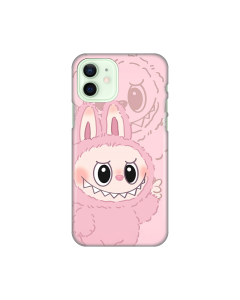 Maska za iPhone 12/12 Pro 6.1 La Bubu Silikonska Print Pink - 8020903