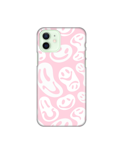 Torbica Silikonska Print za iPhone 12 6.1 Pink Smiles - 8019092