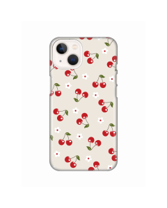 Maska za iPhone 13 6.1 Cherry and Flowers Silikonska Print - 8020809