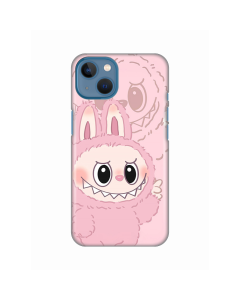 Maska za iPhone 13 6.1 La Bubu Silikonska Print Pink - 8020837