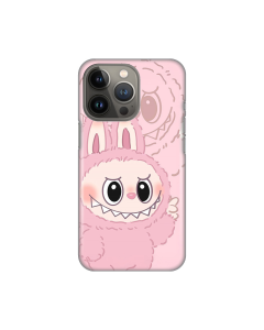 Maska za iPhone 13 Pro 6.1 La Bubu Silikonska Print Pink - 8020838