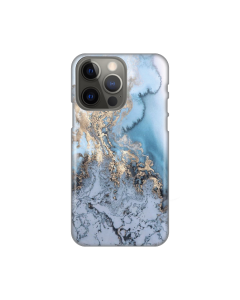 Torbica Silikonska Print za iPhone 13 Pro Blue Gold Marble - 8018060