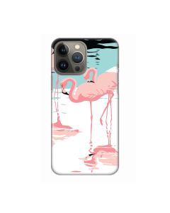 Torbica Silikonska Print za iPhone 13 Pro Max 6.7 Pink Flamingos - 8018096
