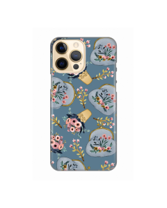 Torbica Silikonska Print za iPhone 13 Pro Max 6.7 Retro Blue - 8018065