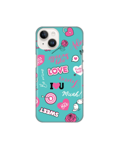 Torbica Silikonska Print za iPhone 14 6.1 Love - 8019213