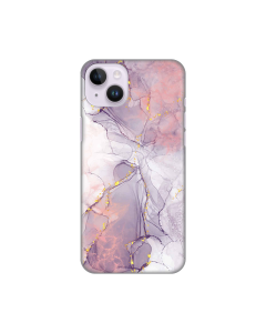 Torbica Silikonska Print za iPhone 14 Plus 6.7 Pink Marble - 8019222