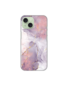 Maska za iPhone 15 6.1 Silikonska Print Pink Marble - 8019885