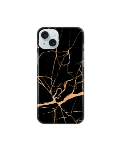 Maska za iPhone 15 Plus 6.7 All Black Silikonska Print - 8019897