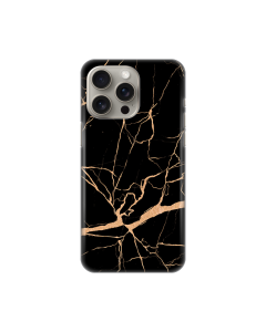 Maska za iPhone 15 Pro Max 6.7 All Black Silikonska Print - 8019902
