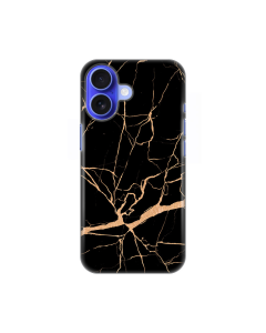 Torbica Silikonska Print za iPhone 16 6.1 All Black