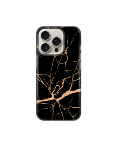 Torbica Silikonska Print za iPhone 16 Pro 6.3 All Black - 8020523-1