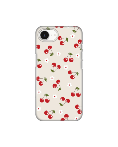 Maska za iPhone 16e 6.1 Cherry and Flowers Silikonska Print - 8020812
