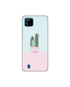 Maska za Realme C11 2021/C20 Cactus Silikonska Print - 8018367