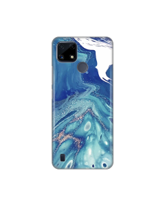 Torbica Silikonska Print za Realme C25/C21Y/C25Y Blue Marble - 8018369