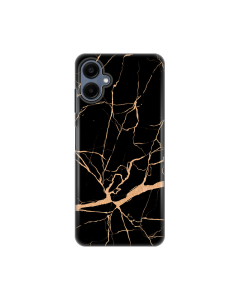 Torbica Silikonska Print za Samsung A065F Galaxy A06 All Black - 8020447