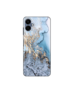 Torbica Silikonska Print za Samsung A065F Galaxy A06 Blue Gold Marble - 8020448