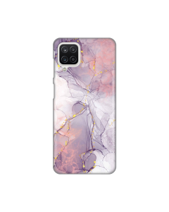 Torbica Silikonska Print za Samsung A125F Galaxy A12 Pink Marble - 8018103