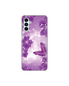 Torbica Silikonska Print za Samsung A136B/A047F Galaxy A13 5G/A04s Butterfly And Flowers - 8018513