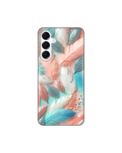 Maska za Samsung Galaxy A16 Pastel Feathers Silikonska Print - 8020511