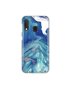 Torbica Silikonska Print za Samsung A202F Galaxy A20e Blue Marble - 8019516