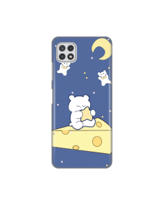 Maska za Samsung A22 5G  Dreamy Bear Silikonska Print - 8018715-1