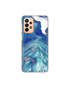 Torbica Silikonska Print za Samsung A235F Galaxy A23 4G/5G Blue Marble - 8019023