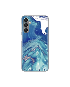 Torbica Silikonska Print za Samsung A245F Galaxy A24 4G Blue Marble - 8019737