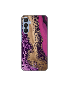 Torbica Silikonska Print za Samsung A256B Galaxy A25 5G Purple Gold Marble - 8020161