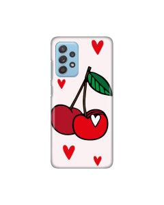 Torbica Silikonska Print za Samsung A525F/A526B/A528B Galaxy A52 4G/A52 5G/A52s 5G Cherry - 8018818