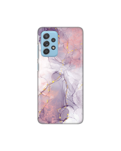 Torbica Silikonska Print za Samsung A525F/A526B/A528B Galaxy A52 4G/A52 5G/A52s 5G Pink Marble - 8018111