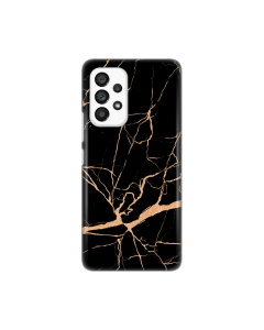Torbica Silikonska Print za Samsung A536B Galaxy A53 5G All Black - 8018919