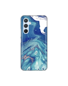 Maska za Samsung Galaxy A54 5G Blue Marble Silikonska Print - 8019403