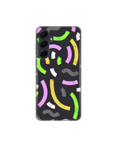 Torbica Silikonska Print za Samsung A556B Galaxy A55 5G Happy Lines gray - 8020335