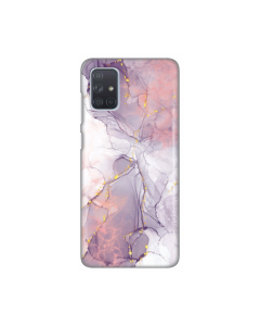 Torbica Silikonska Print za Samsung A715F Galaxy A71 Pink Marble - 8018448