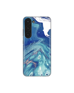Maska za Samsung Galaxy S23 Blue Marble Silikonska Print - 8019374