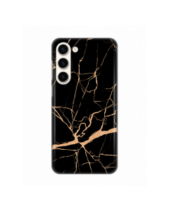 Maska za Samsung Galaxy S23 Plus All Black Silikonska Print - 8019655