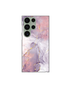 Maska za Samsung Galaxy S23 Ultra Silikonska Print Pink Marble - 8019383