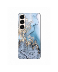 Torbica Silikonska Print za Samsung S931B Galaxy S25 Blue Gold Marble - 8020569