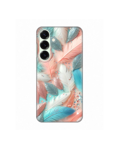 Torbica Silikonska Print za Samsung S936B Galaxy S25 Plus Pastel Feathers - 8020573
