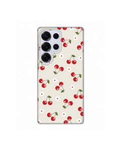 Torbica Silikonska Print za Samsung S938B Galaxy S25 Ultra Cherry and Flowers - 8020709