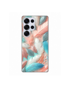 Torbica Silikonska Print za Samsung S938B Galaxy S25 Ultra Pastel Feathers - 8020579