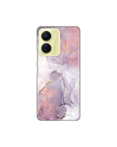 Torbica Silikonska Print za Vivo Y16 Pink Marble - 8019184