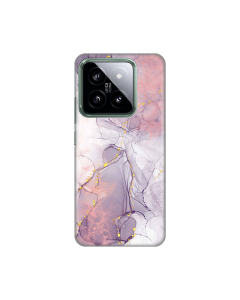 Torbica Silikonska Print za Xiaomi 14 Pink Marble