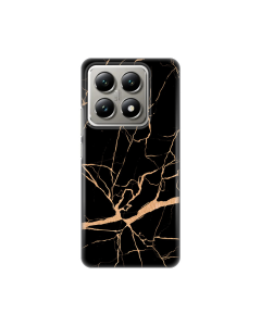 Torbica Silikonska Print za Xiaomi 14T All Black - 8020547-1